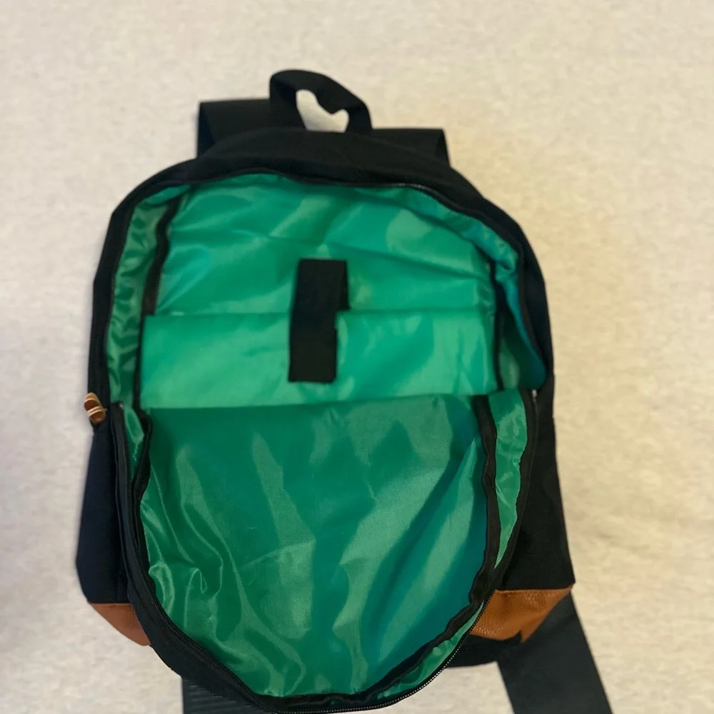 Black‎ and Brown Backpack
